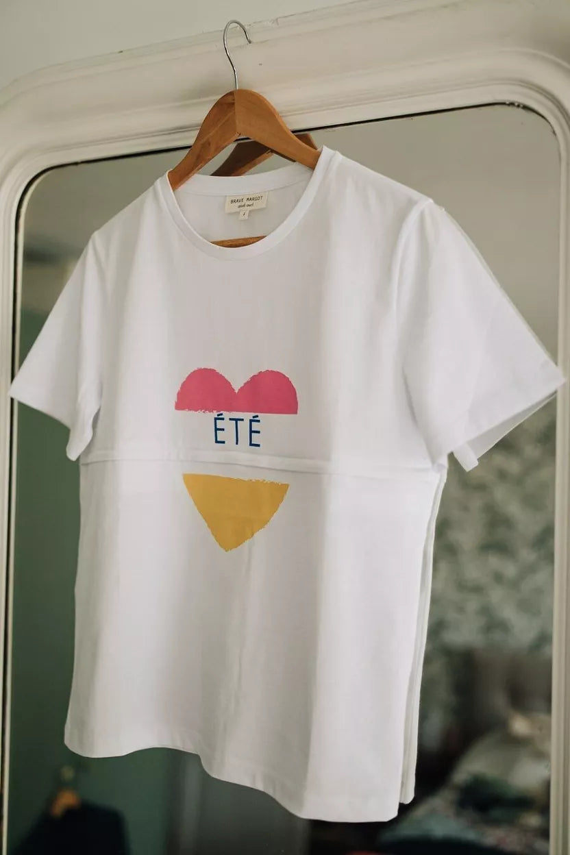Eté le t-shirt d'allaitement - Brave Margot