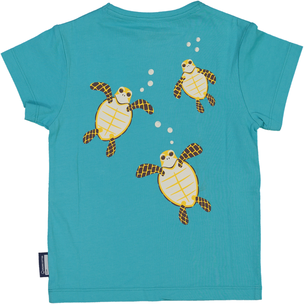 T-shirt manches courtes Tortue - Coq en pâte