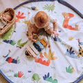 Tapis sac de jeux/jouets Les toupitis - Moulin roty