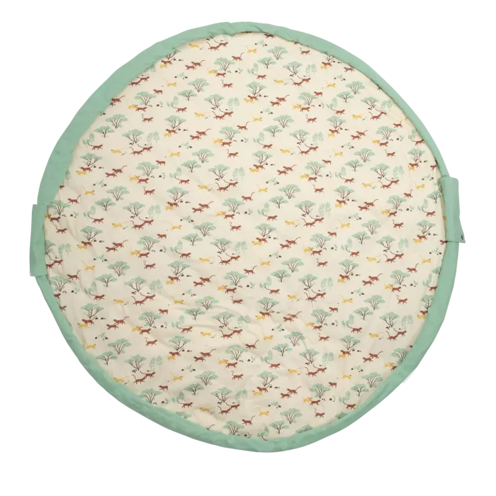 Tapis de jeu et rangement La forêt de Mawa - Moulin roty
