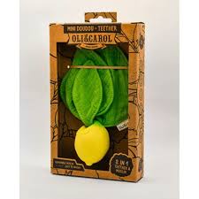 Le Lemon mini doudou teether - Oli&Carol