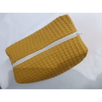 Trousse de toilette Moutarde fait main - L'atelier dyloma