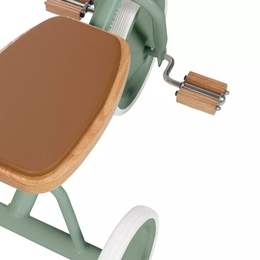 Trycicle 3-6 ans Vert forêt Vintage - Banwood