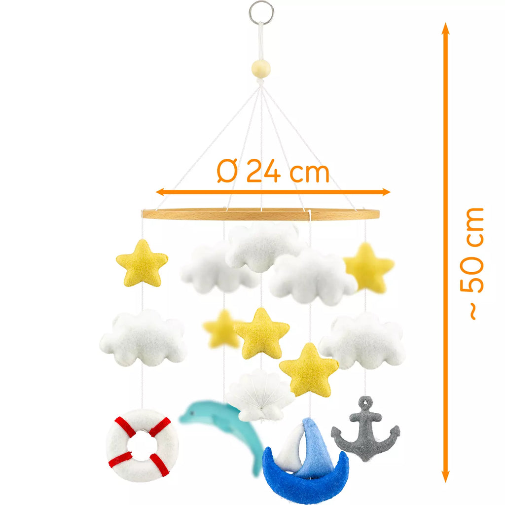 Mobile de la mer - Ulysse couleurs d'enfance