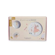 Coffret vaisselle en porcelaine La petite école de danse - Moulin roty