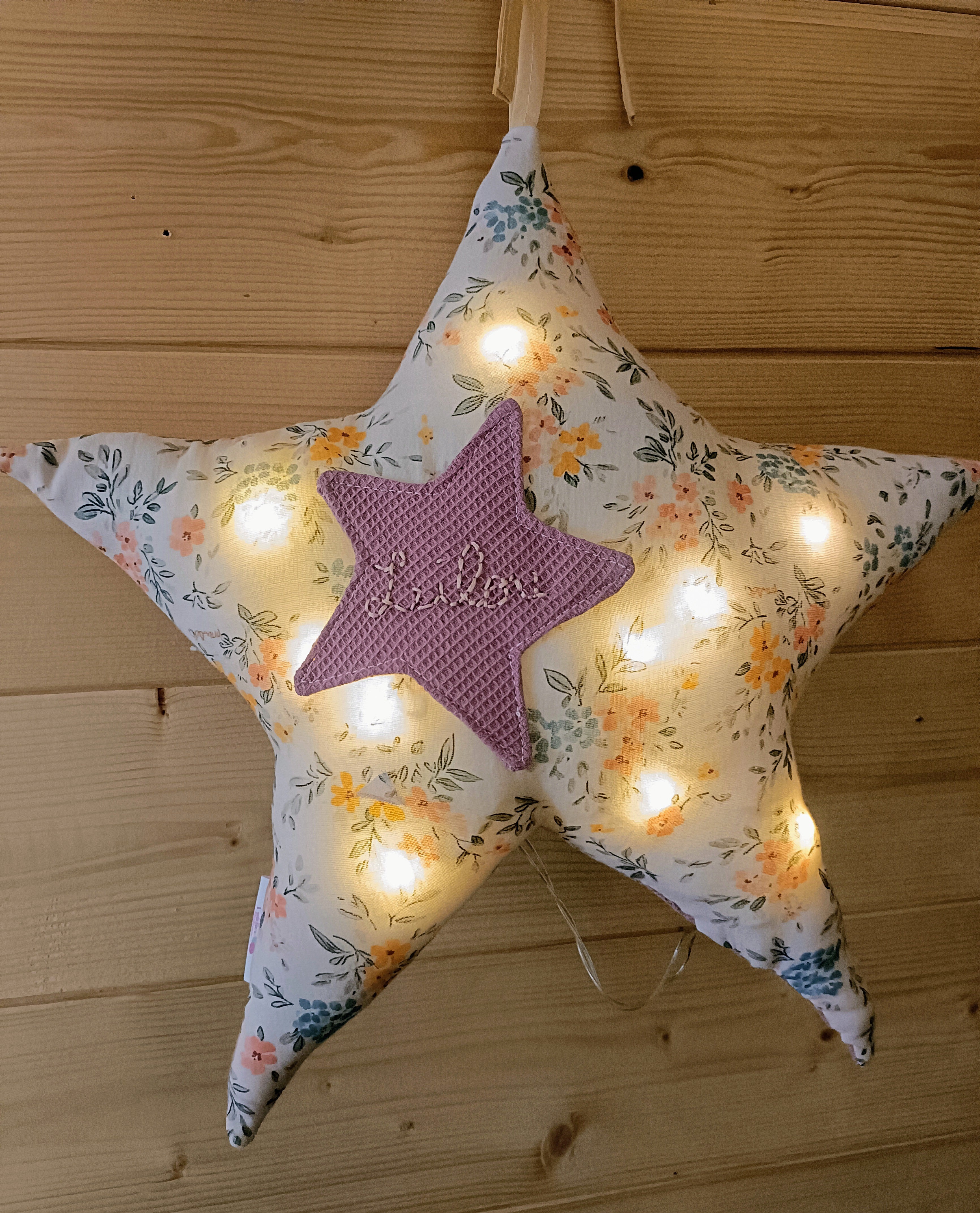 Veilleuse étoile fait main - l'Atelier Dyloma