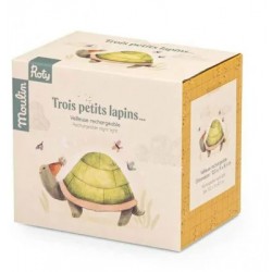 Veilleuse tortue Trois petits lapins - moulin roty
