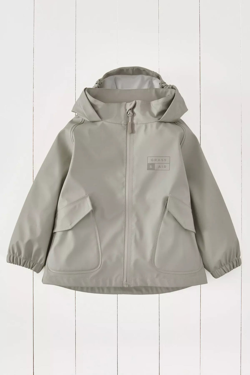 Veste imperméable galet enfant - Grass & Air