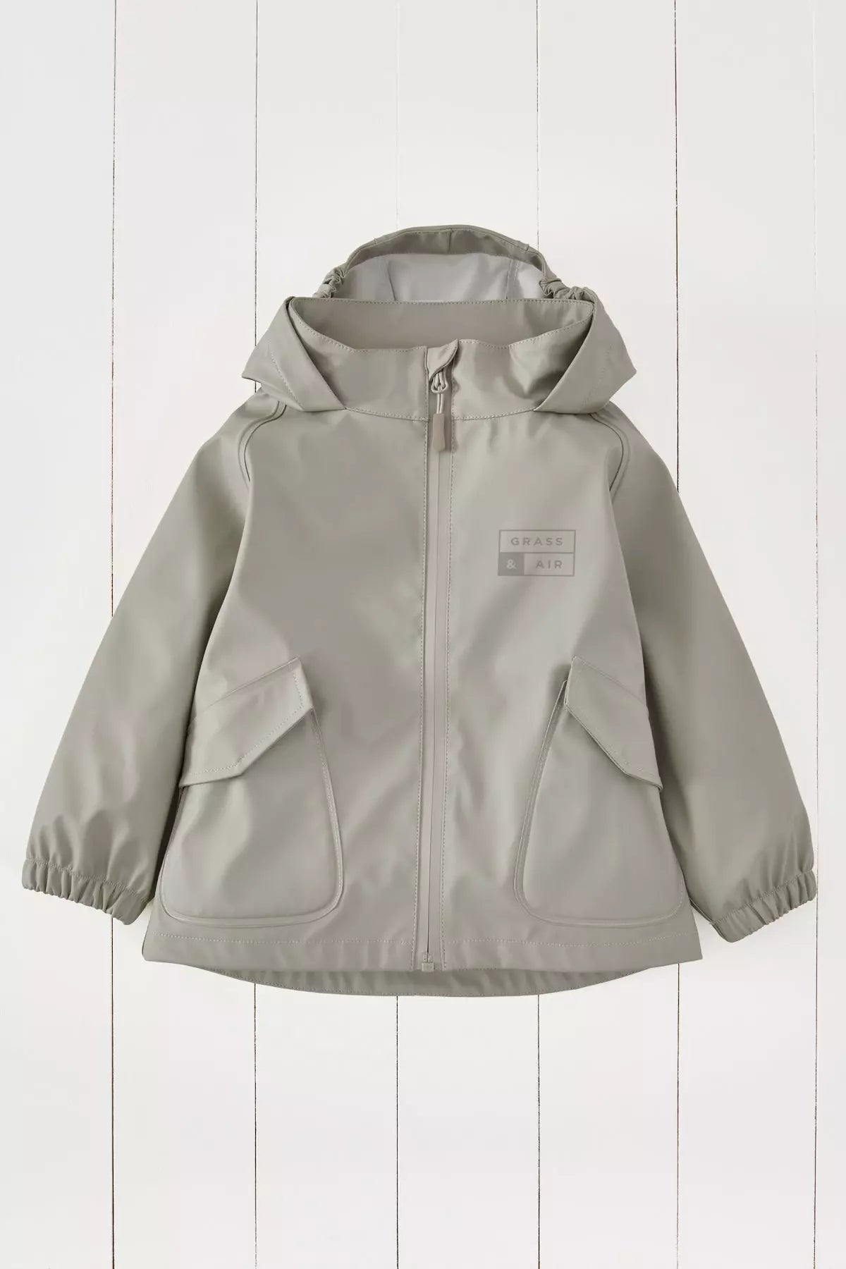 Veste imperméable galet enfant - Grass & Air