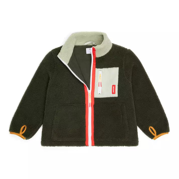 Veste polaire fluffly forest enfant - Hello hossy